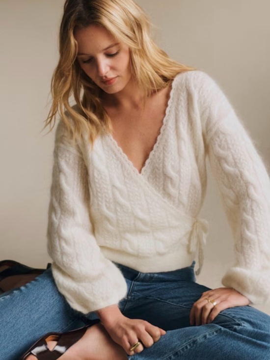 Sezane Sweaters - Sezane Odalie Sweater Cardigan Top Small New With Tag